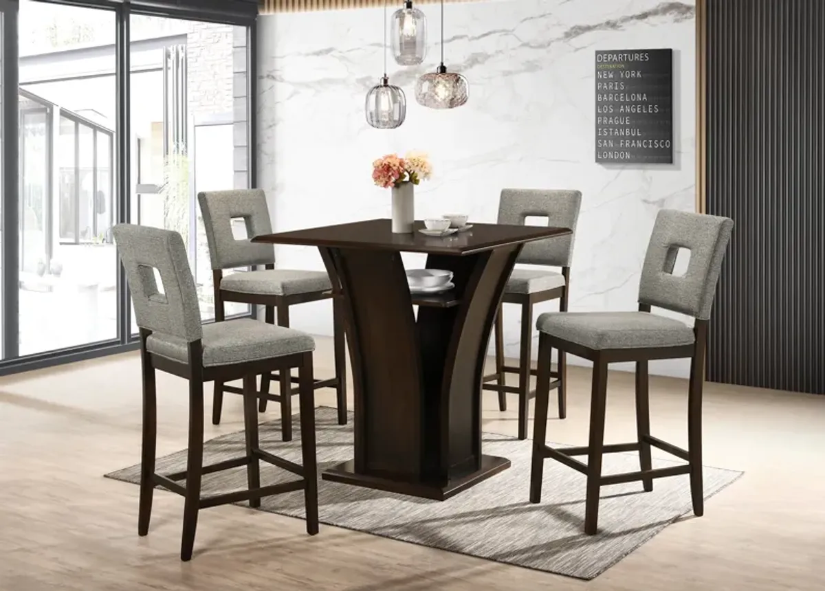 5 PIECE PUB DINING ROOM SET