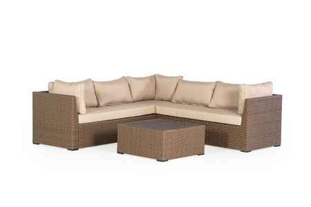 4 PIECE OUTDOOR SECTIONAL SET