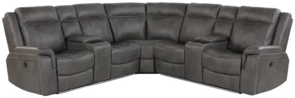 3 Piece Power Reclining Sectional