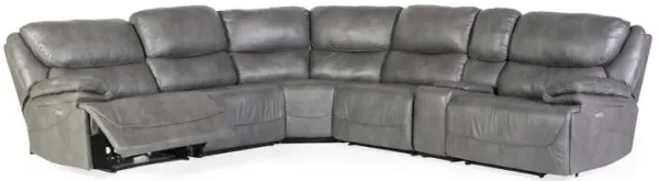 6 PIECE POWER RECLINING SECTIONAL