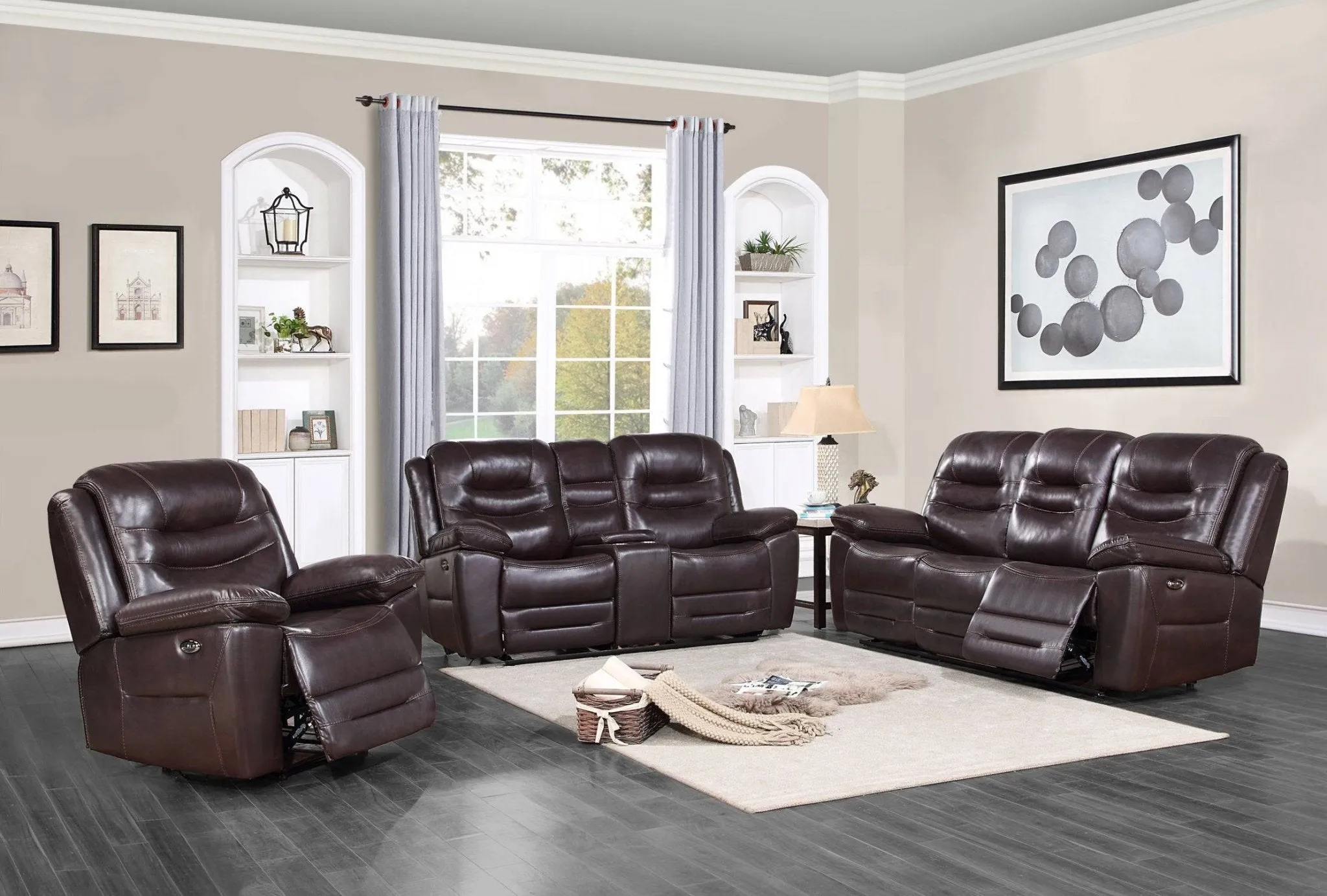 3 PIECE POWER RECLINING LIVING ROOM SET