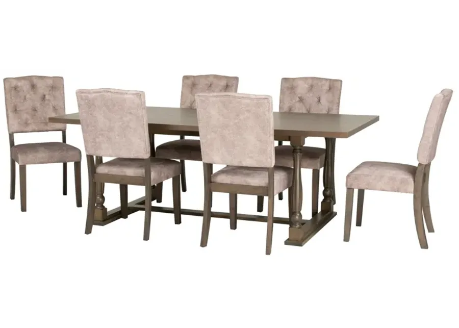 7 PIECE DINING ROOM SET