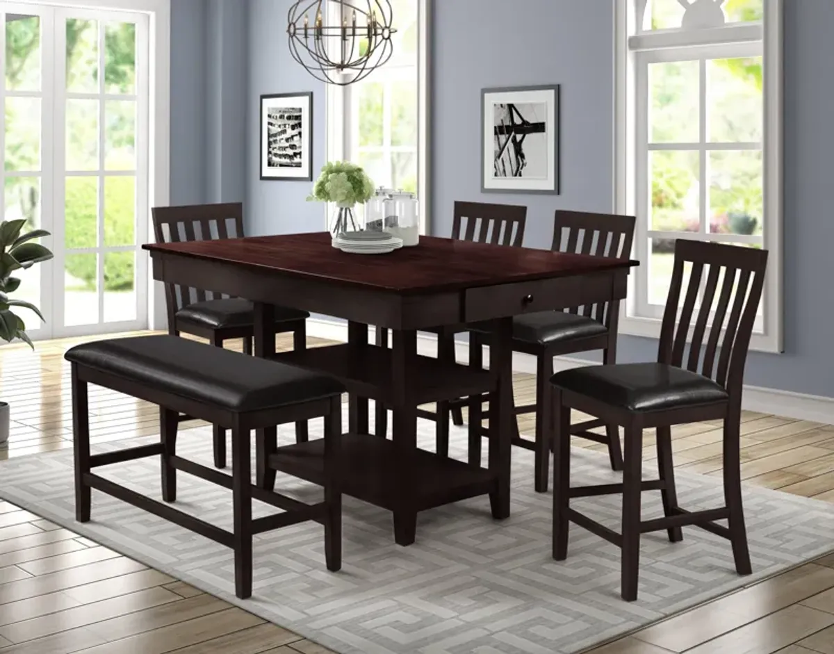 6 PIECE DINING ROOM SET