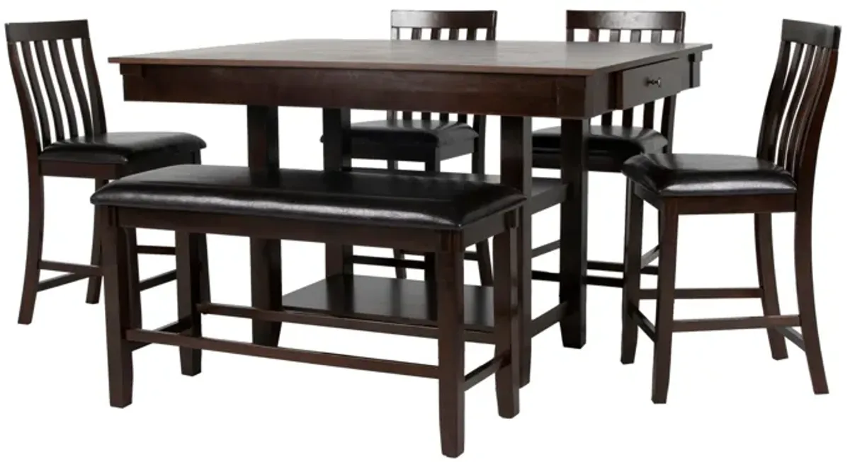 6 PIECE DINING ROOM SET