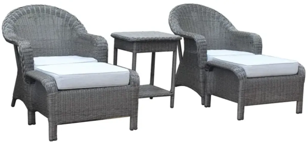 5 PIECE PATIO LOUNGE SET