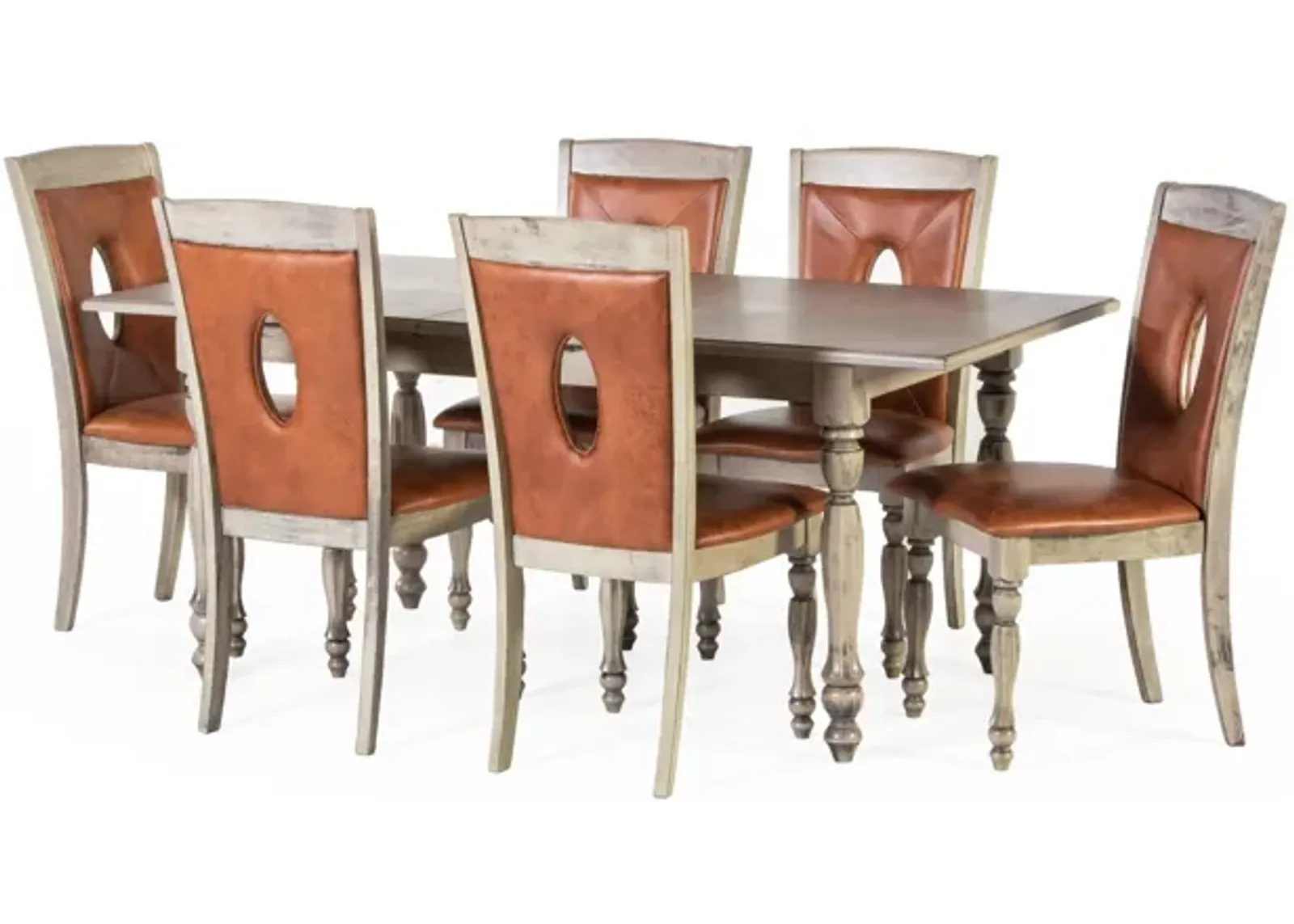 7 PIECE DINING SET