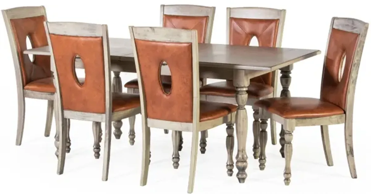 7 PIECE DINING SET