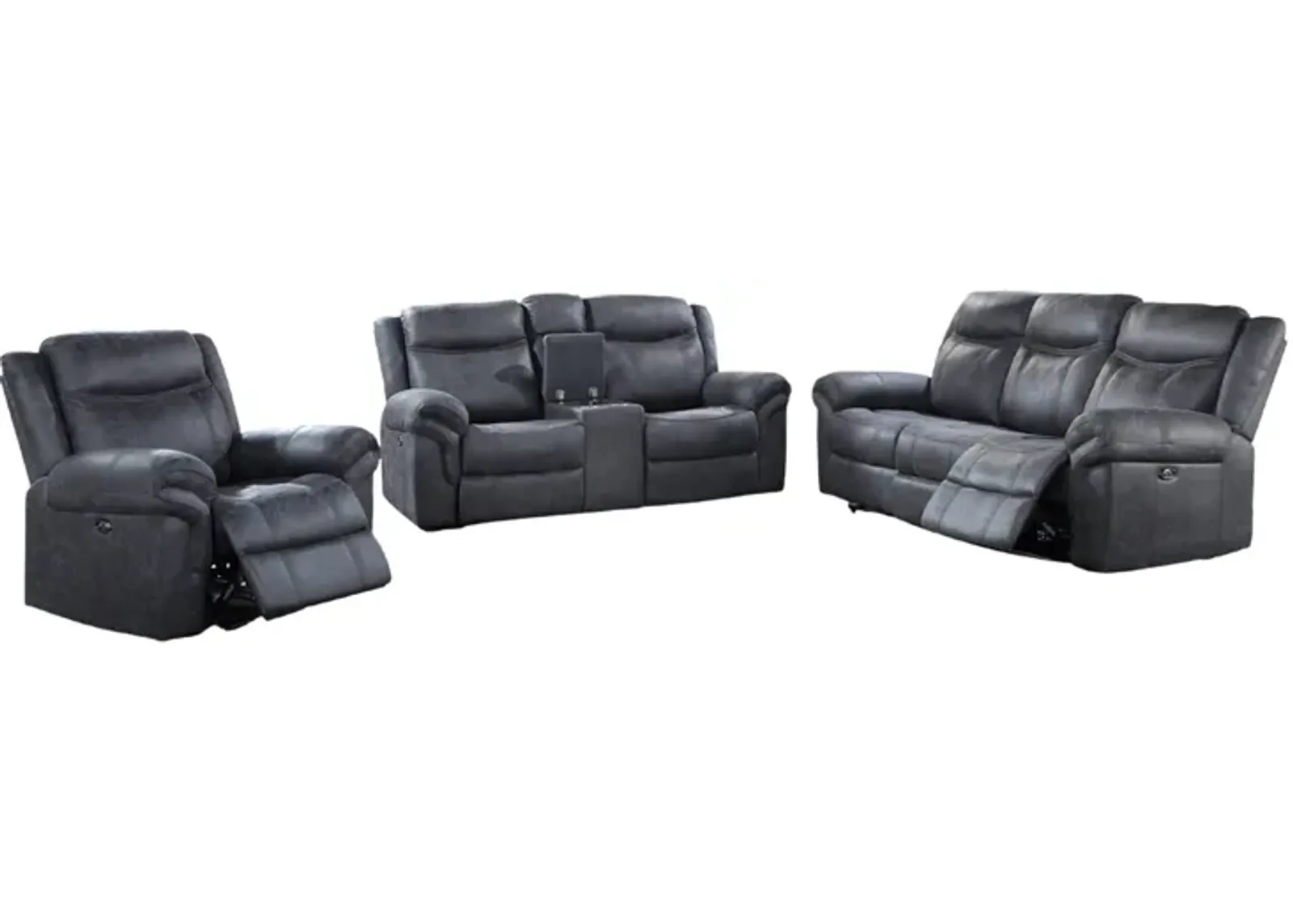 3 Piece Power Reclining Living Room Set