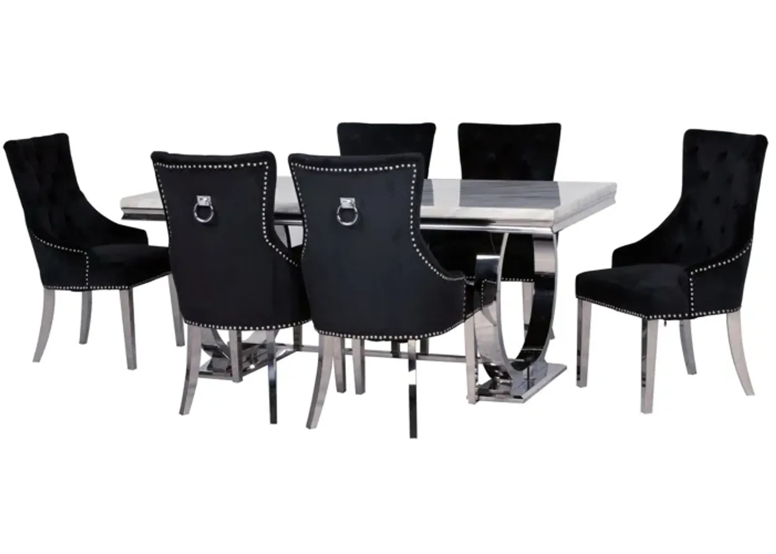 7 PIECE DINING SET