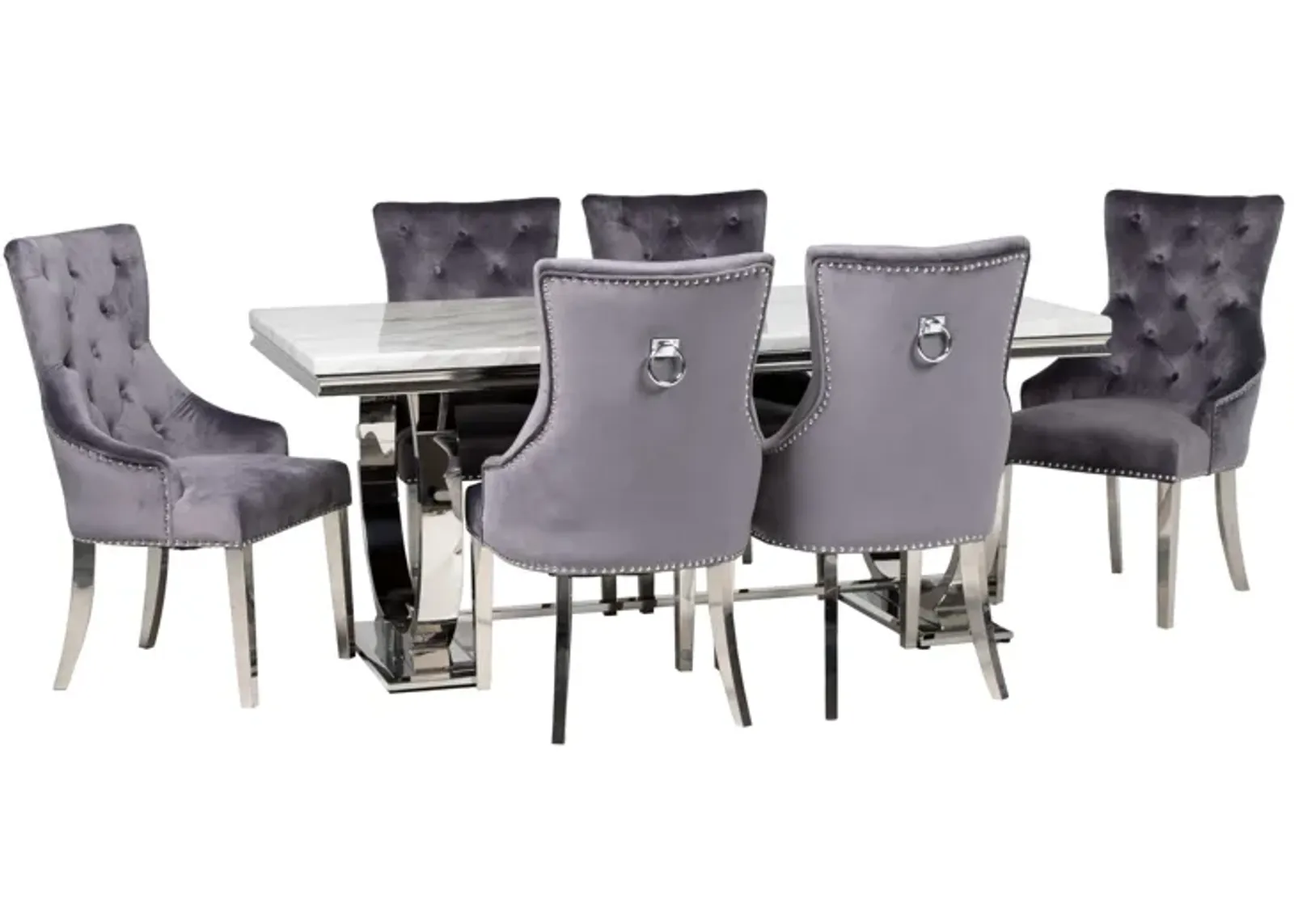 7 PIECE DINING SET