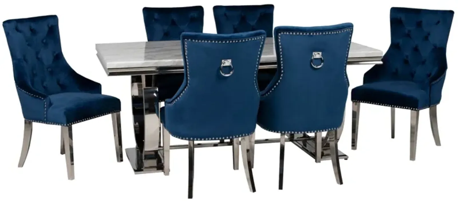 7 PIECE DINING SET