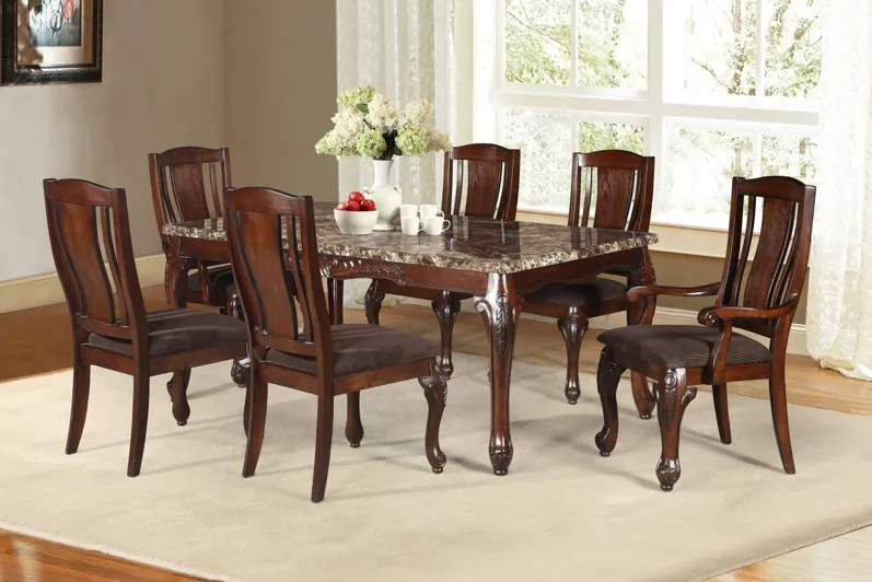 7 PIECE DINING ROOM SET