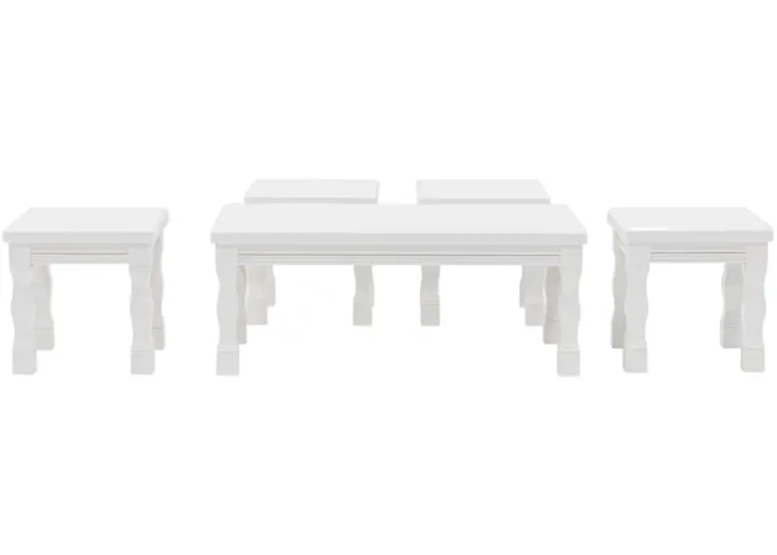 5 PIECE COFFEE TABLE SET