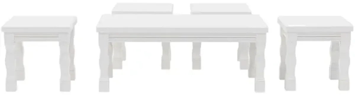 5 PIECE COFFEE TABLE SET