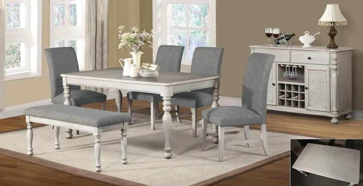 6 PIECE DINING ROOM SET