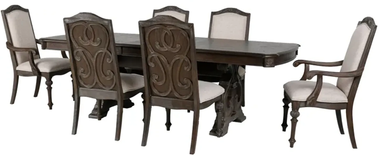 ARTESIAN 7 PIECE DINING ROOM SET