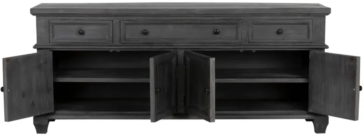 CHARLES-GREY TV STAND / ACCENT CABINET