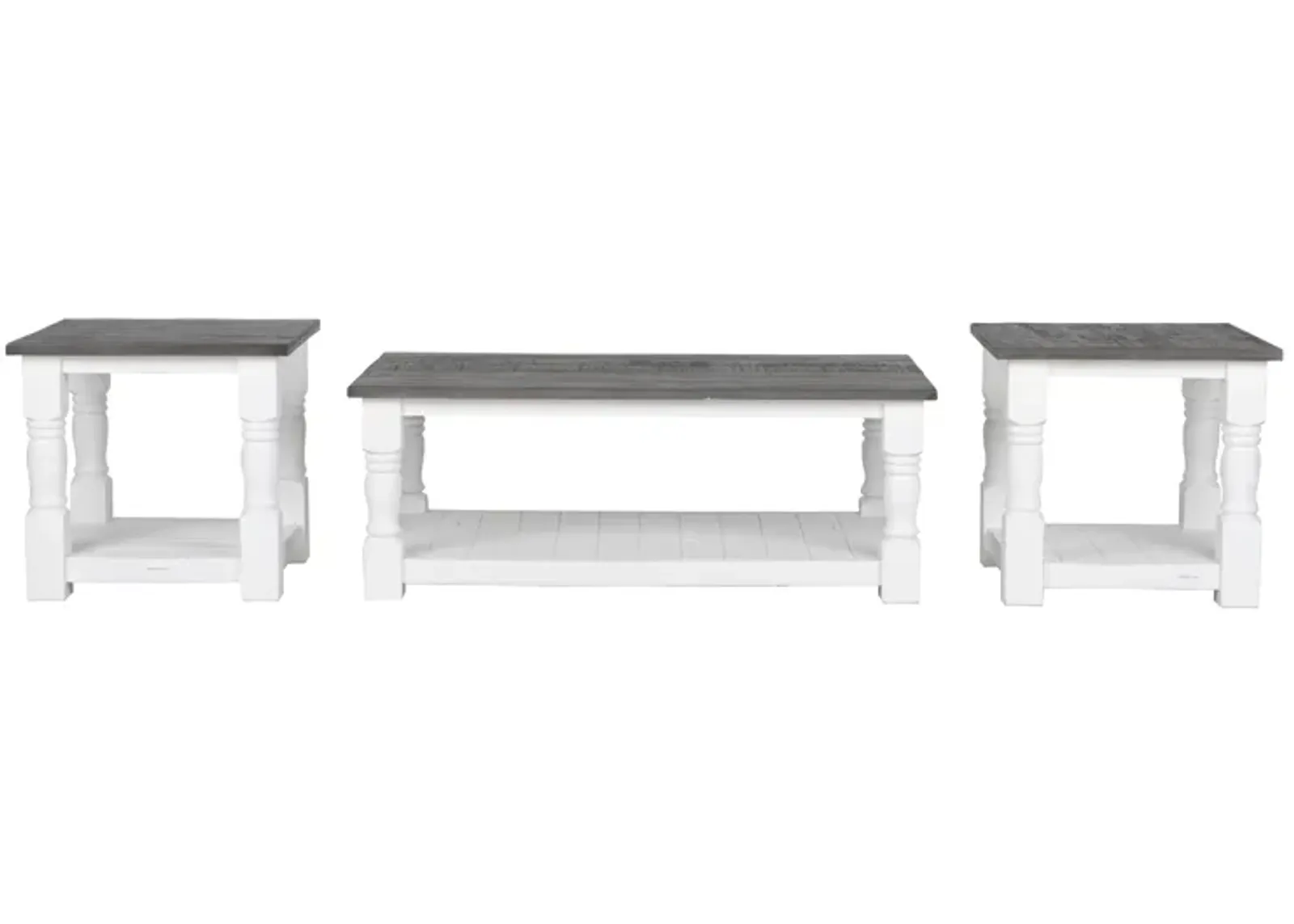 Stone 3 PIECE COFFEE TABLE SET