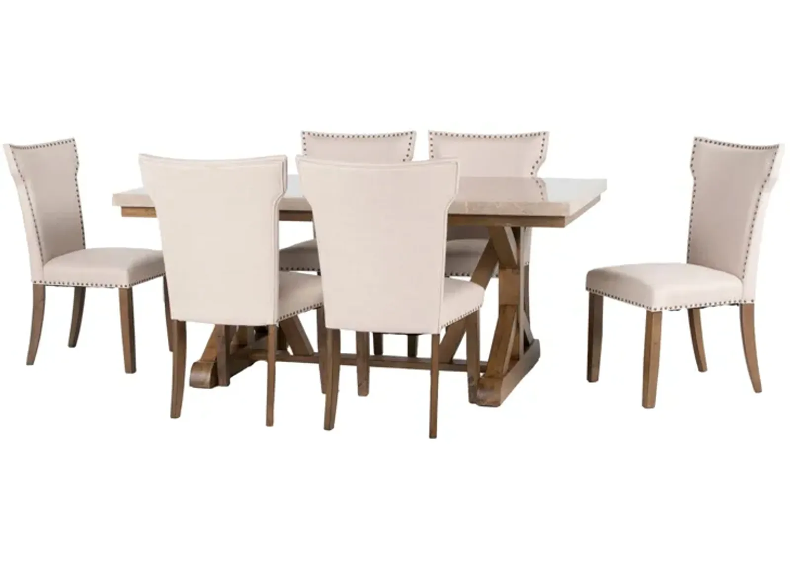 7 PIECE DINING ROOM SET