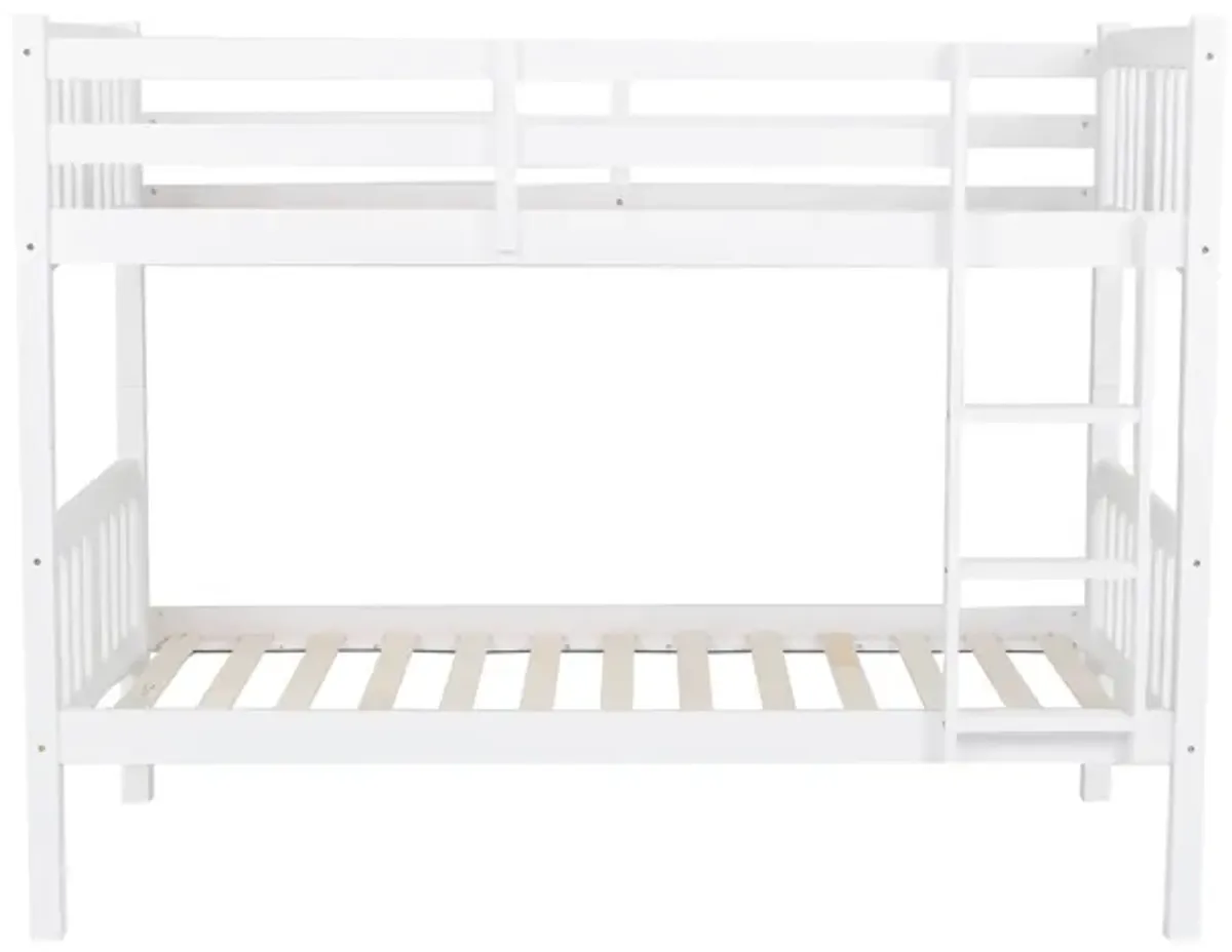 TWIN OVER TWIN BUNK BED