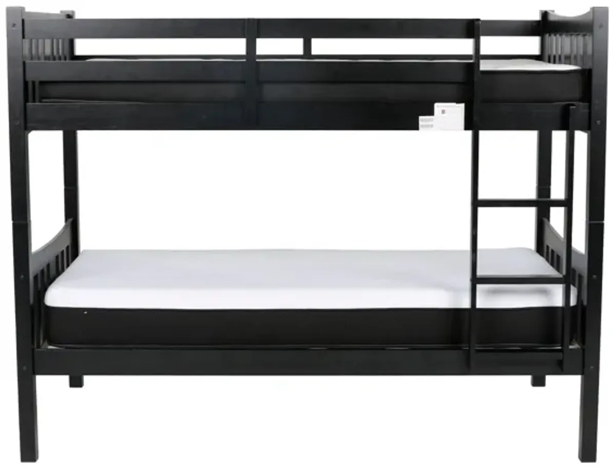 TWIN OVER TWIN BUNK BED