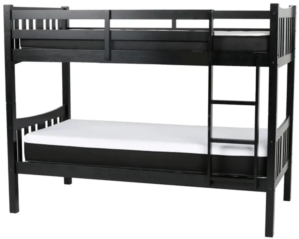 TWIN OVER TWIN BUNK BED