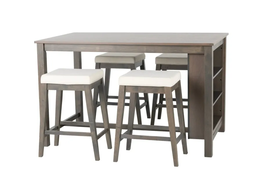 5 PIECE PUB DINING ROOM SET