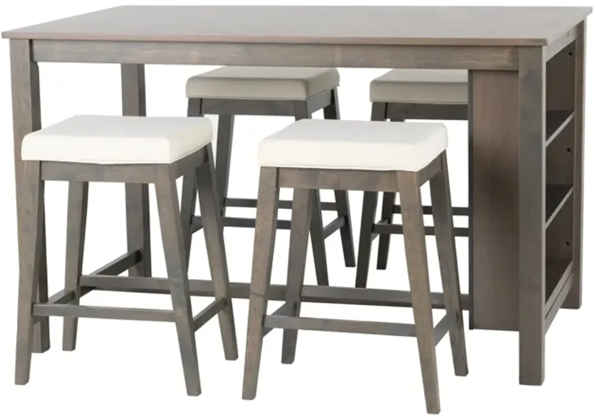 5 PIECE PUB DINING ROOM SET