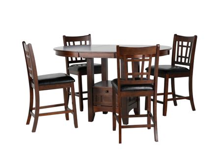 5 PIECE COUNTER HEIGHT DINING SET