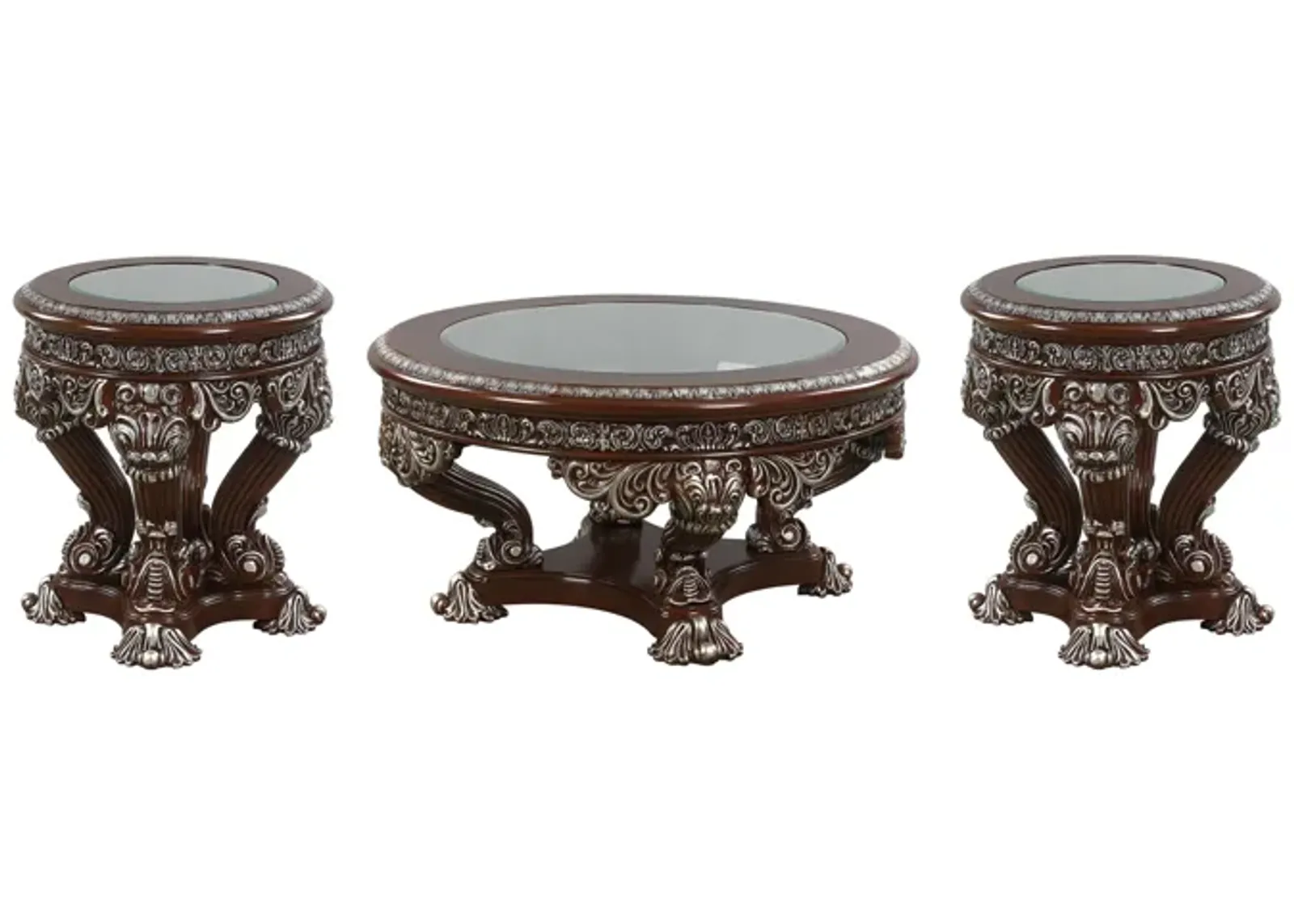 Vienna 3 PIECE COFFEE TABLE SET