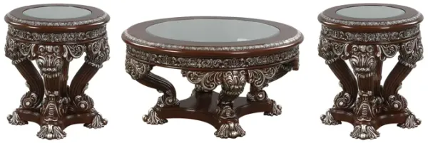 Vienna 3 PIECE COFFEE TABLE SET
