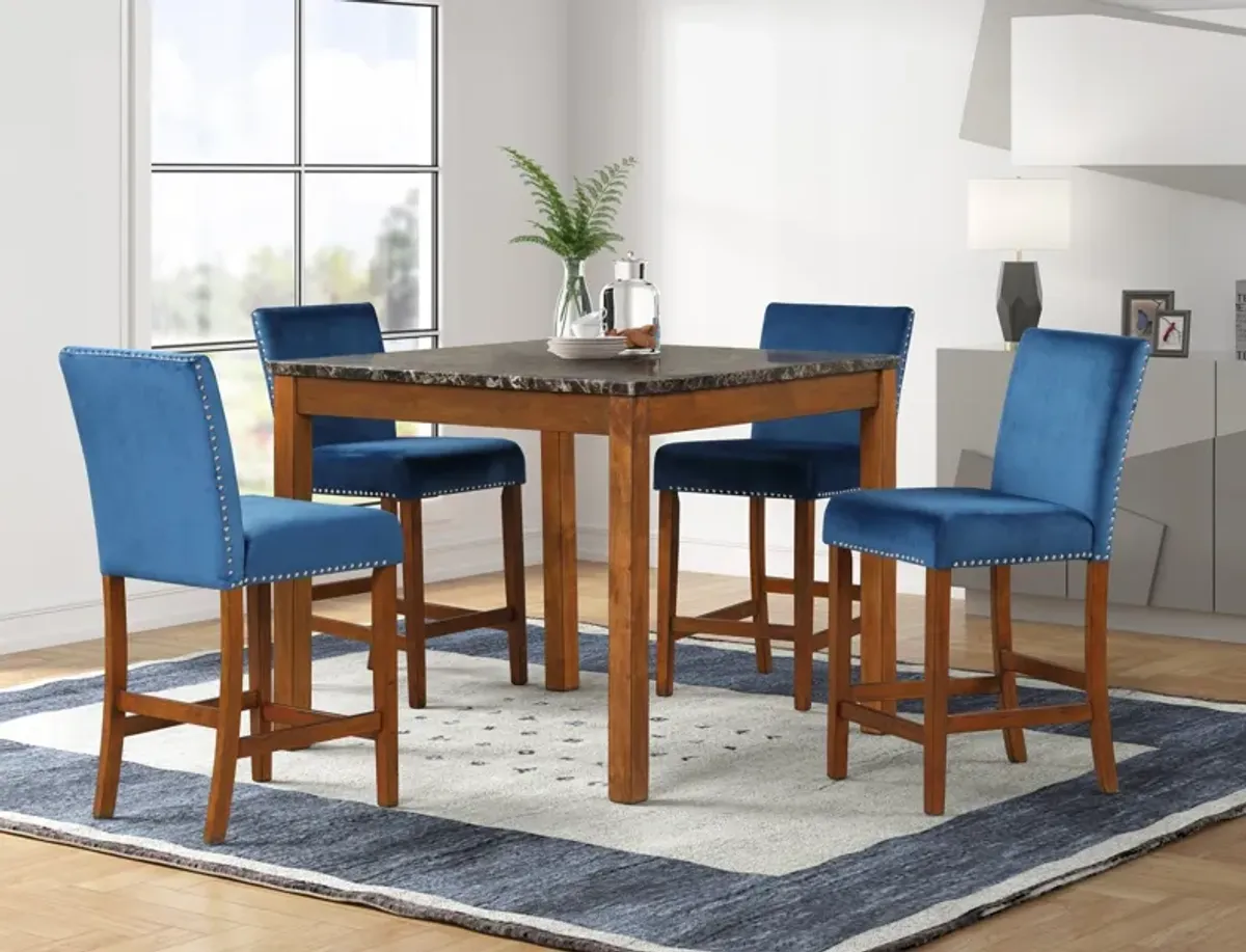 5 PIECE COUNTER HEIGHT DINING SET