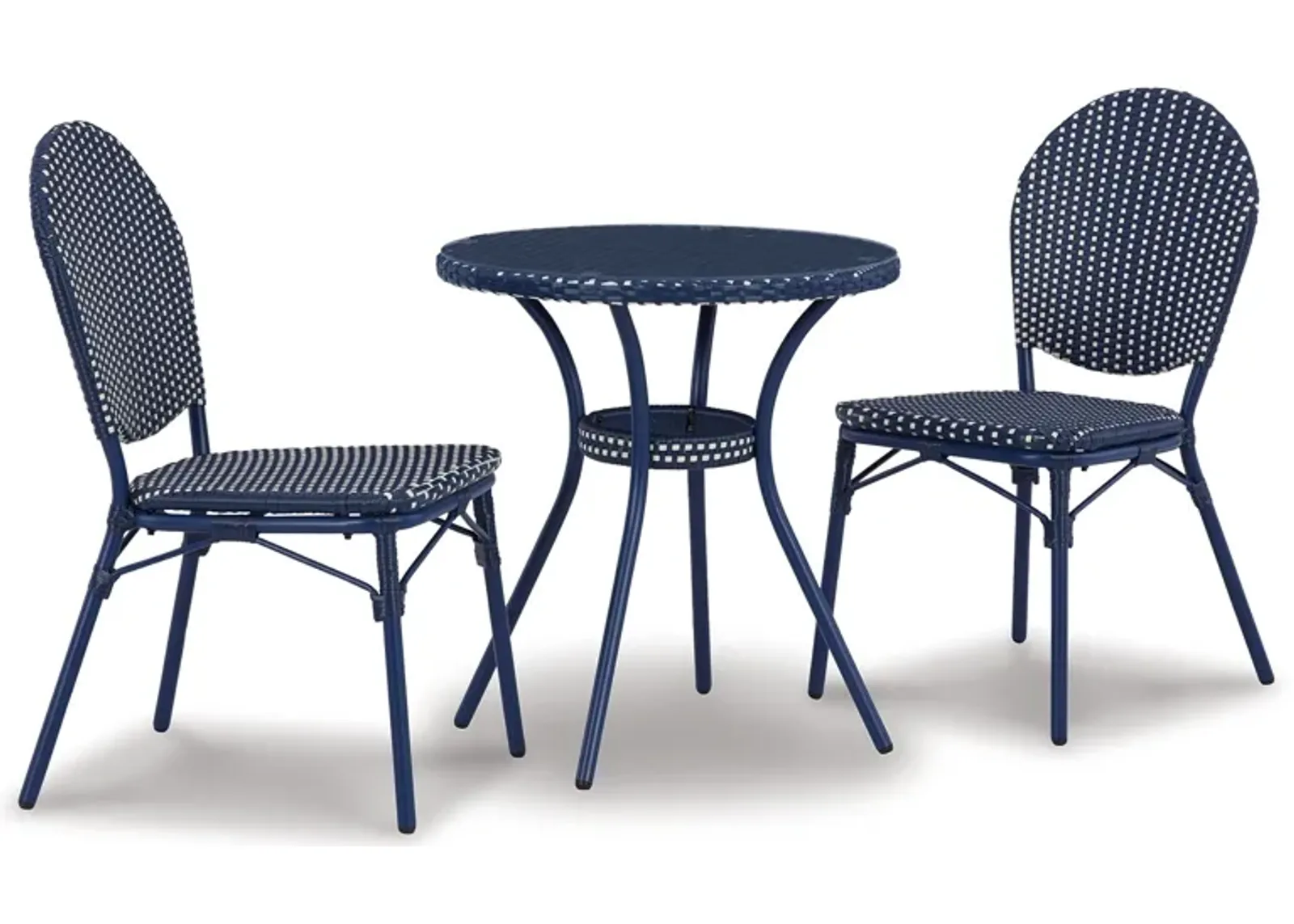 Odyssey Blue - Blue - Chairs W/Table Set (Set of 3)