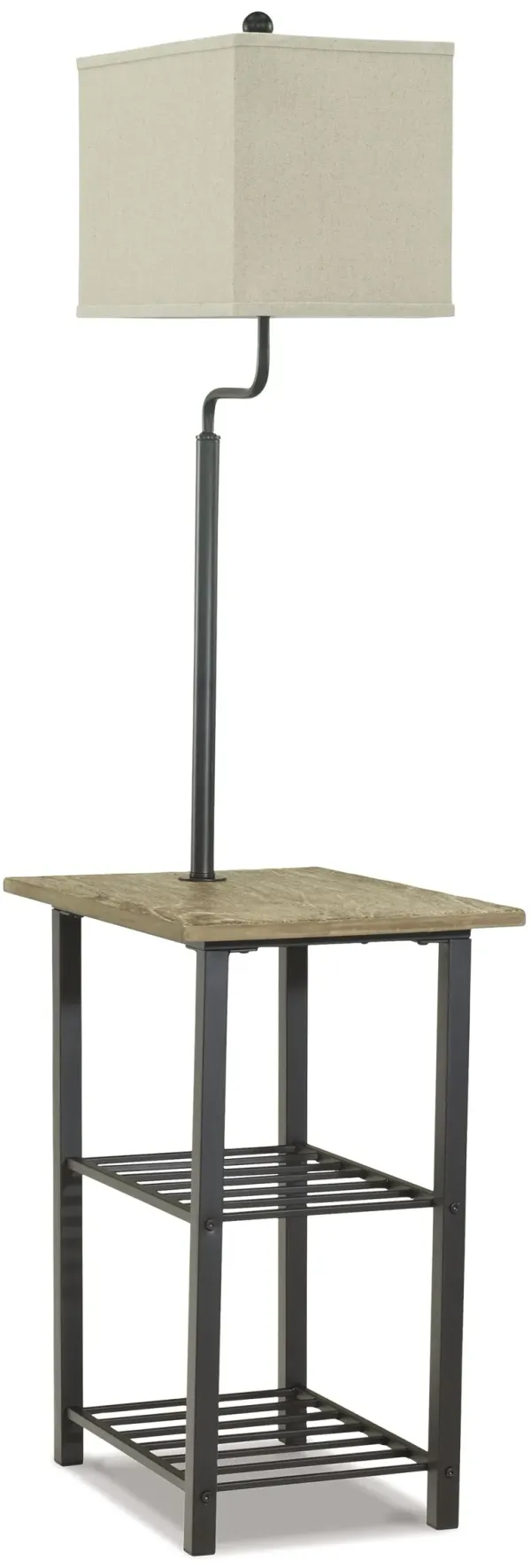 Shianne - Metal Tray Lamp  - Black