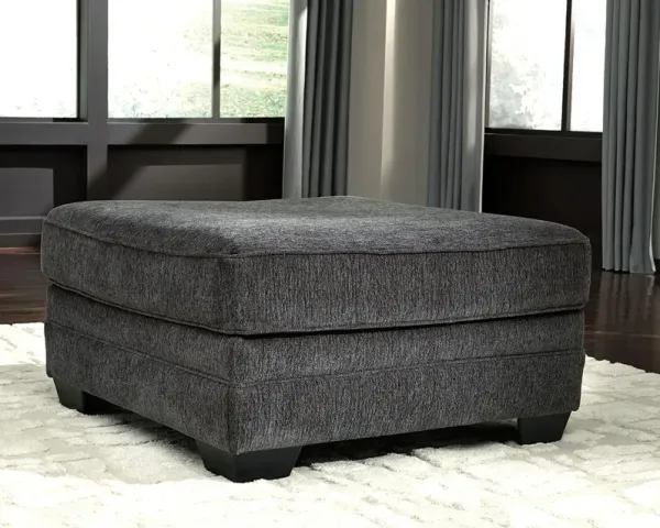 Tracling - Slate - Oversized Accent Ottoman