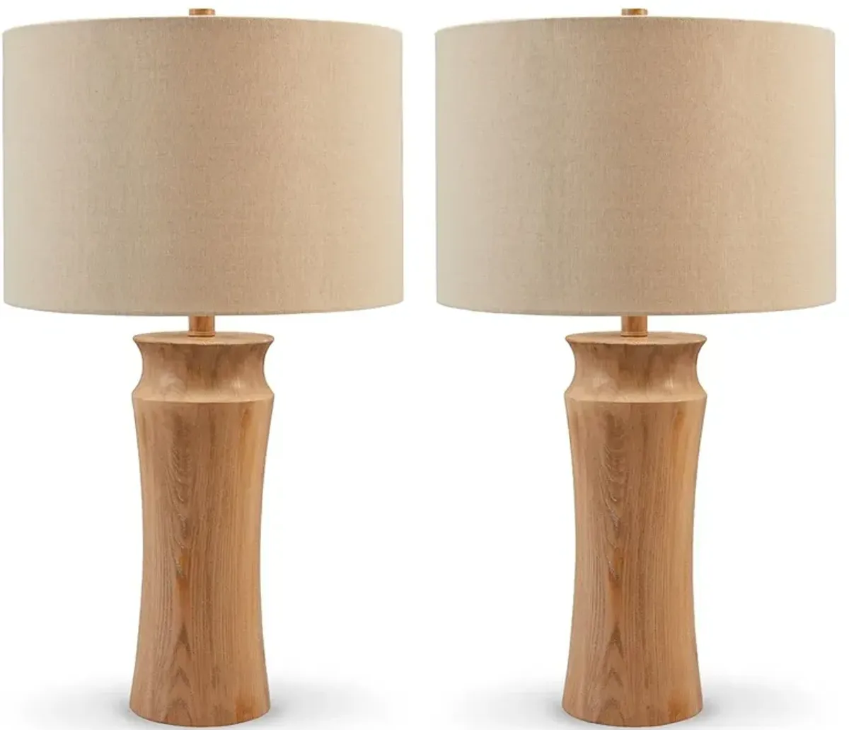 Orensboro - Brown - Poly Table Lamp (Set of 2)