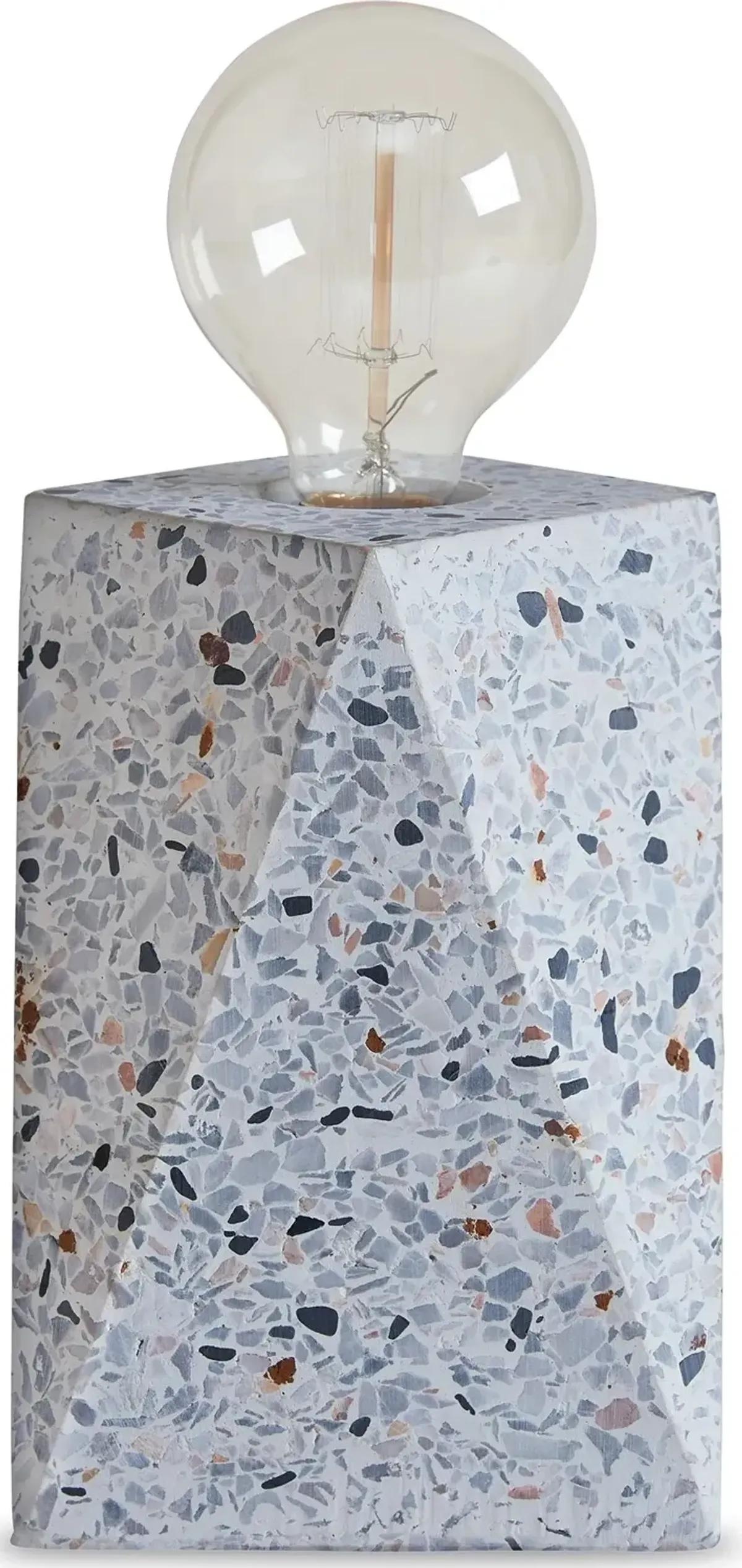 Maywick - Concrete Table Lamp  - White