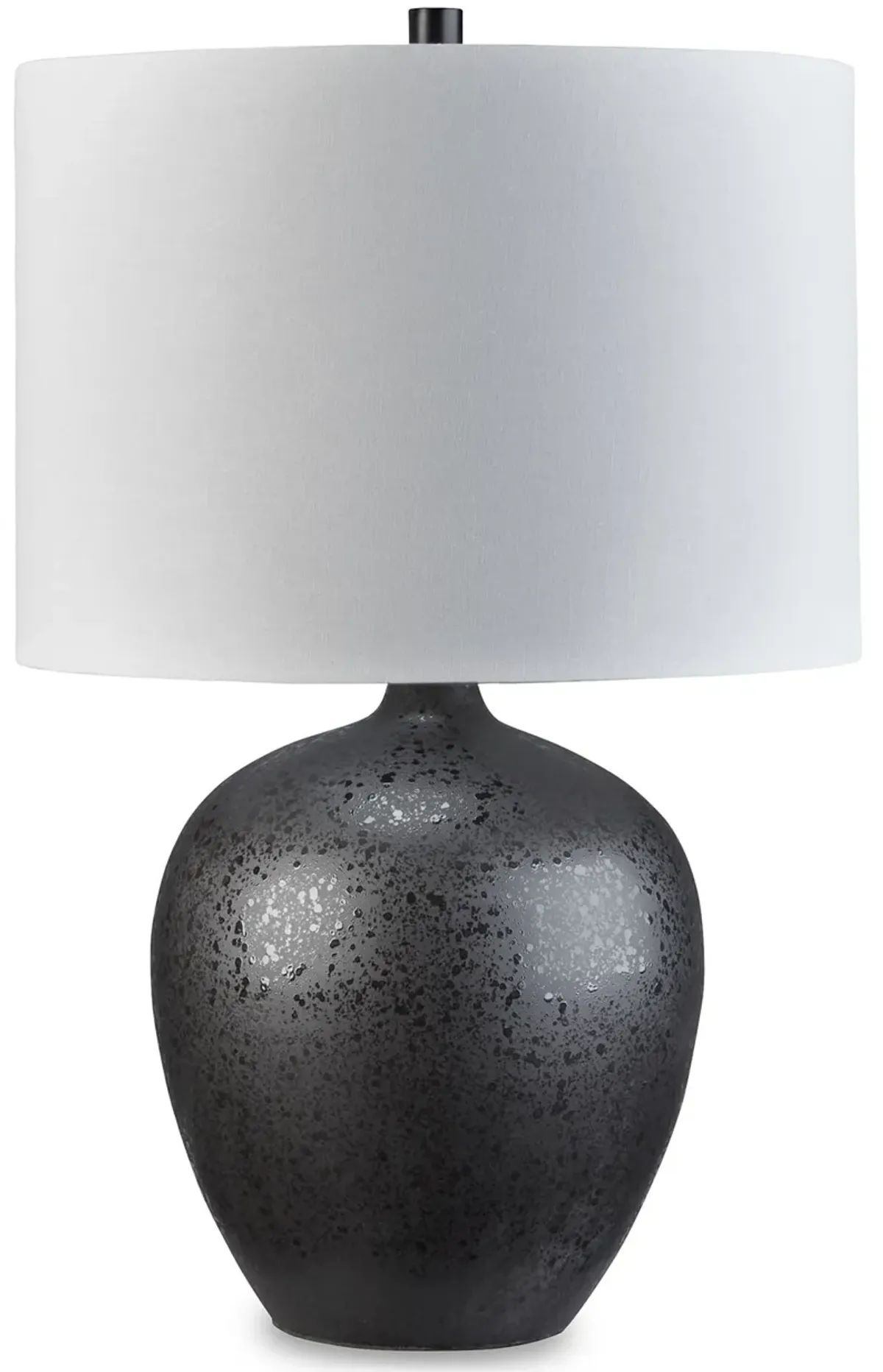 Ladstow - Ceramic Table Lamp  - Black