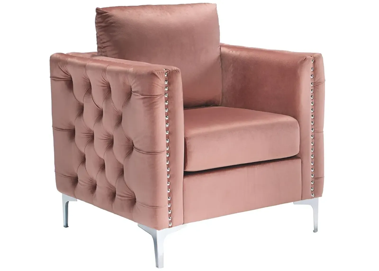 Lizmont - Blush Pink - Accent Chair