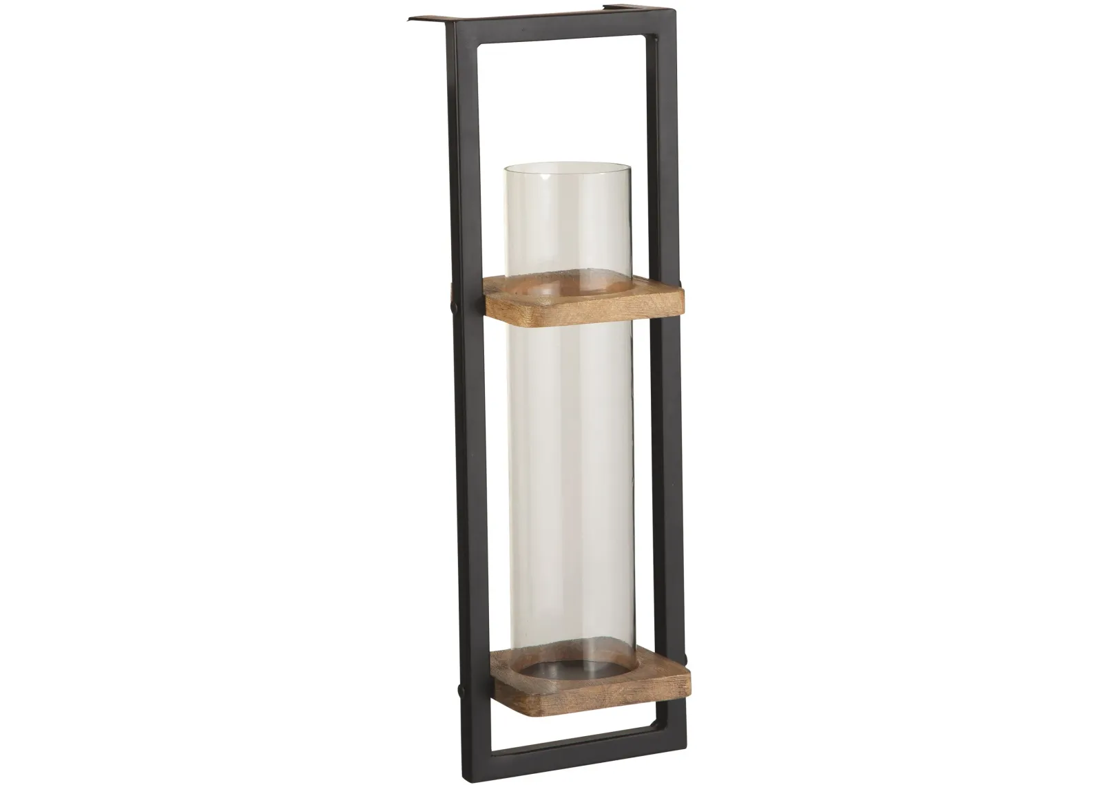 Colburn - Natural / Black - Wall Sconce