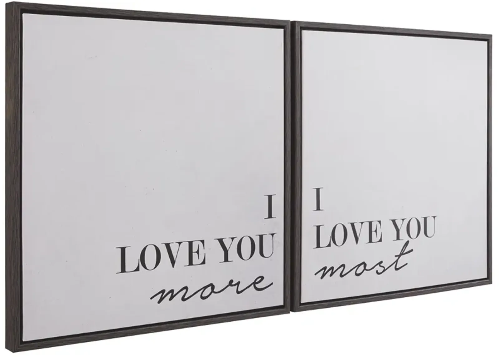 Adline - Black / White - Wall Art Set (Set of 2)