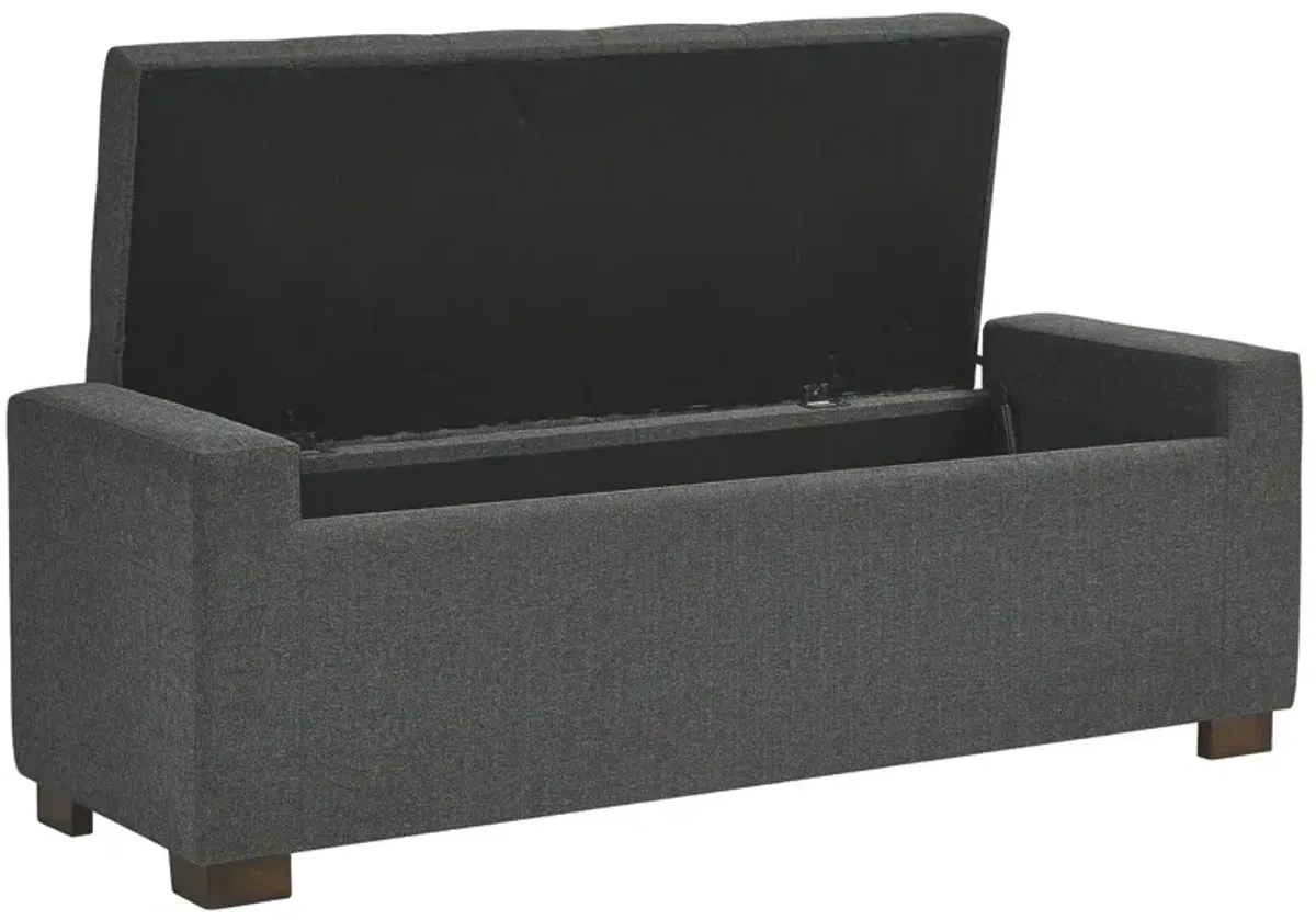 Cortwell - Gray - Storage Bench