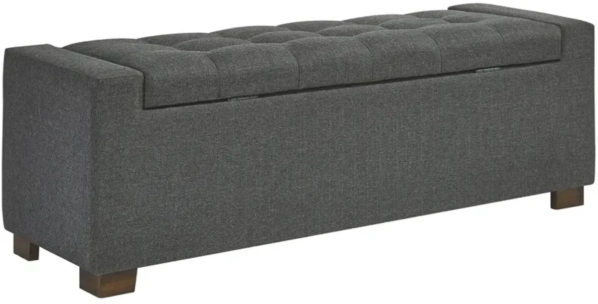 Cortwell - Gray - Storage Bench