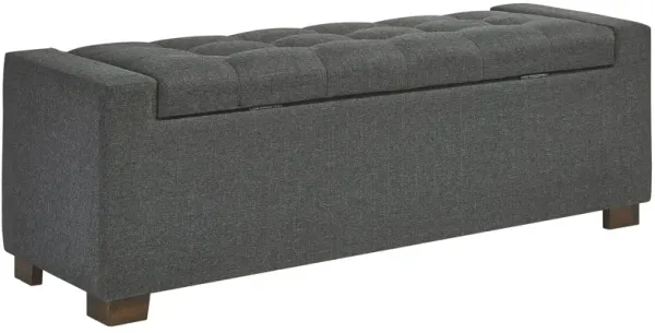 Cortwell - Storage Bench - Gray