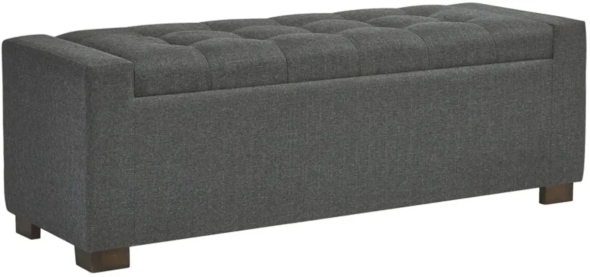 Cortwell - Gray - Storage Bench