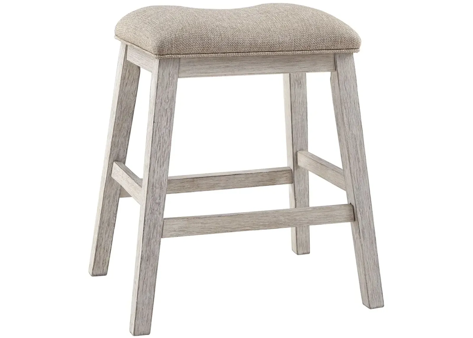 Skempton - White - Upholstered Stool (Set of 2)