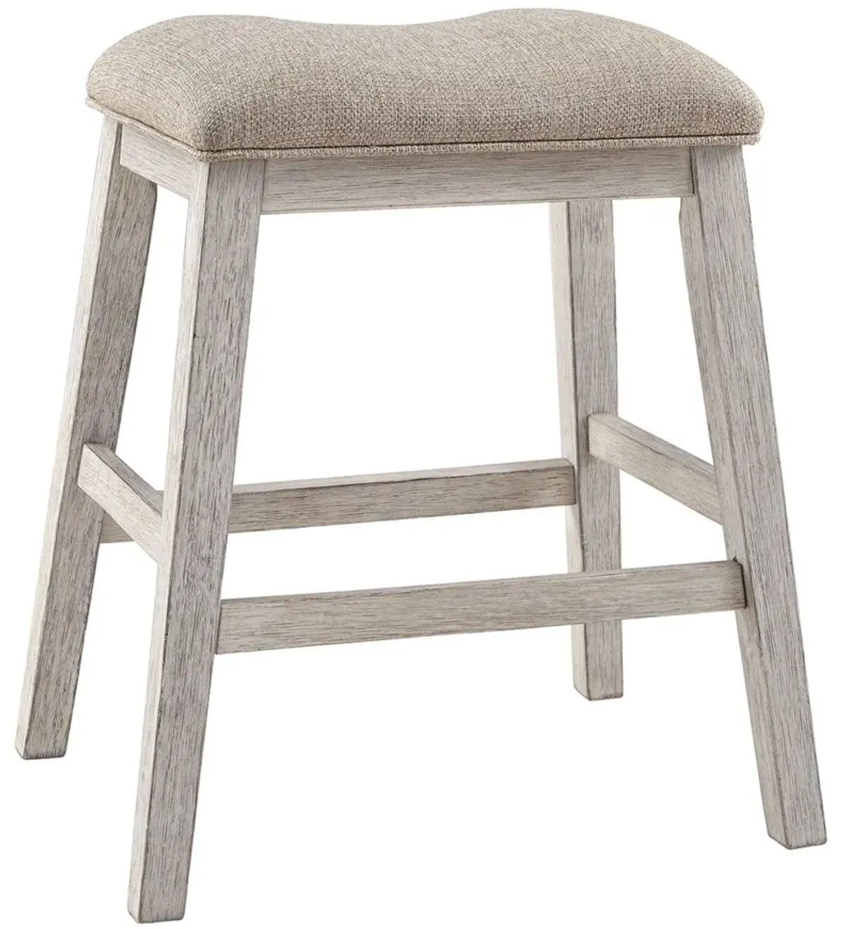 Skempton - White - Upholstered Stool (Set of 2)