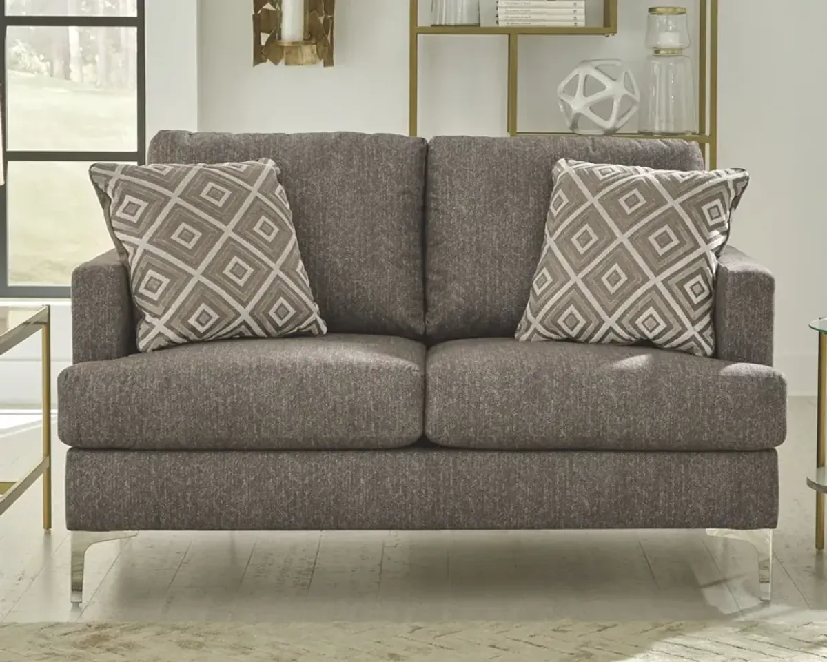 Arcola - Brown Dark - Rta Loveseat