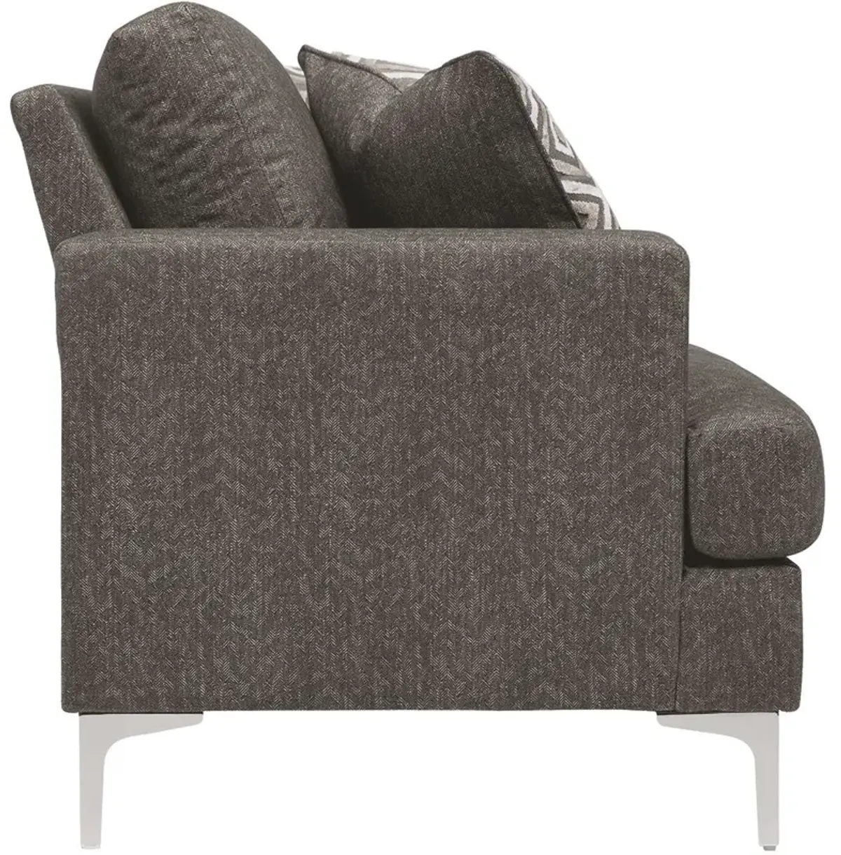 Arcola - Brown Dark - Rta Loveseat