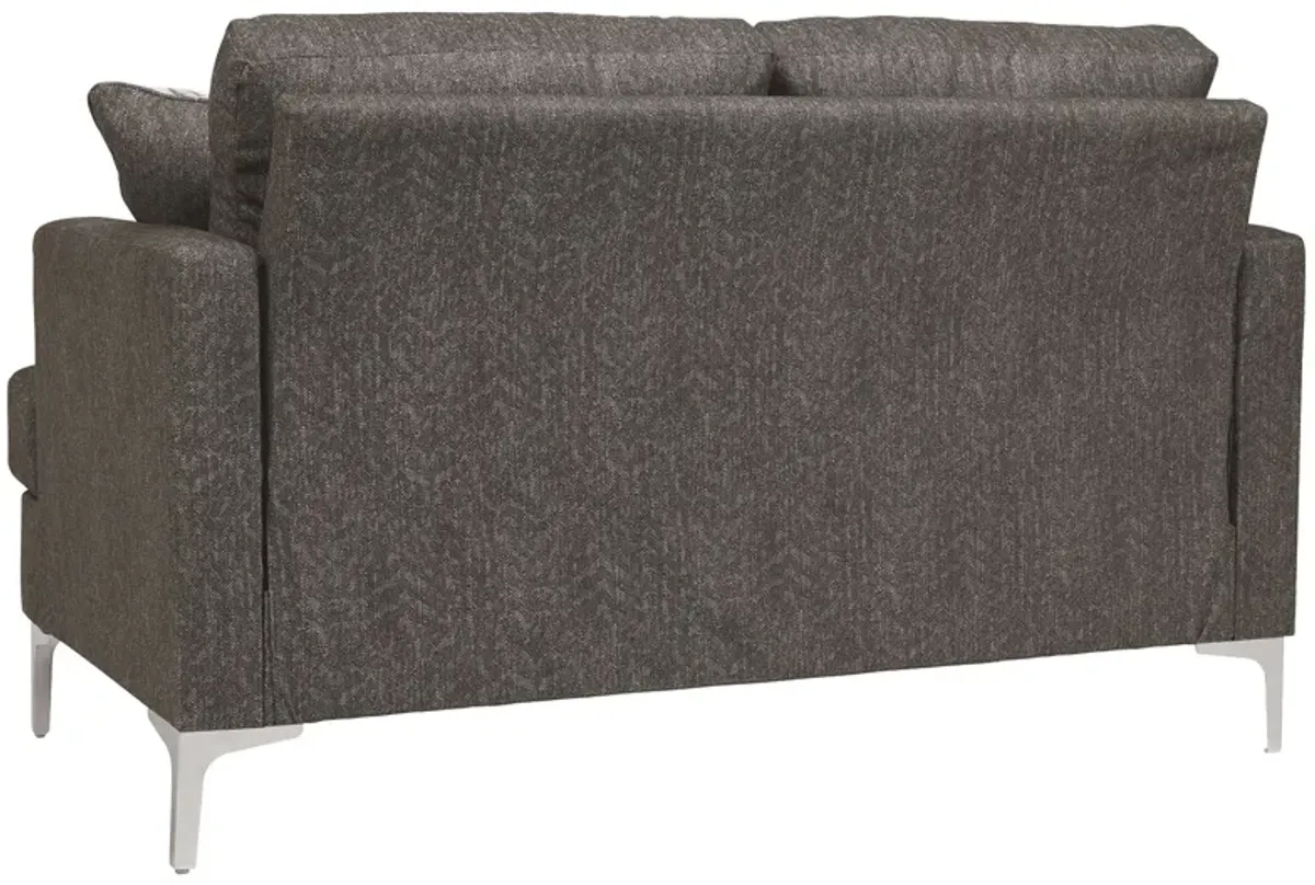 Arcola - Brown Dark - Rta Loveseat